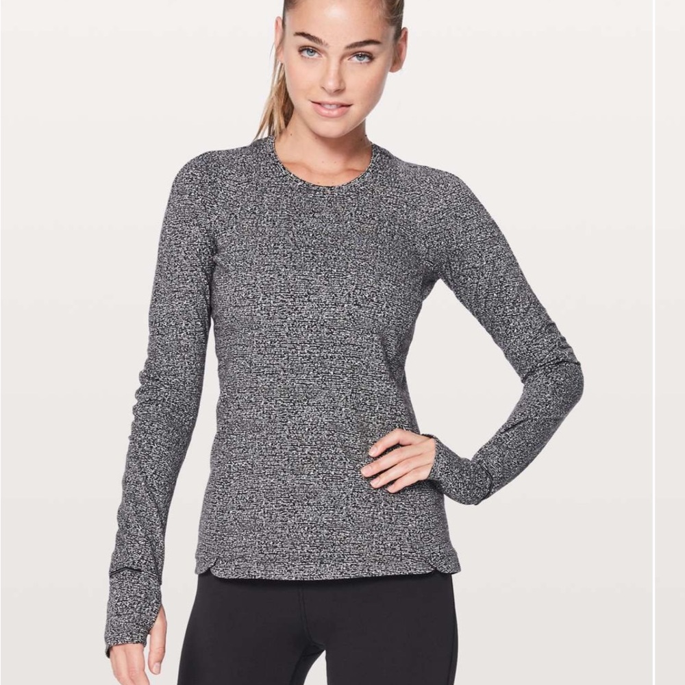 Lululemon Runderful Long Sleeve size 8